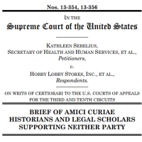 January 2014: Tobin Project Scholars File Supreme Court Brief on Rights of Corporations